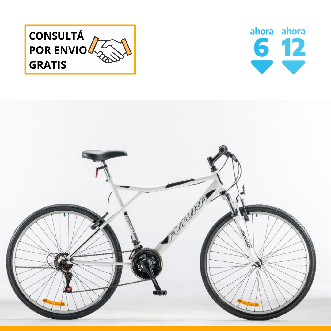 Bicicleta Futura MTB 21Vel Suspensi n delantera TECHNO Dama R.26