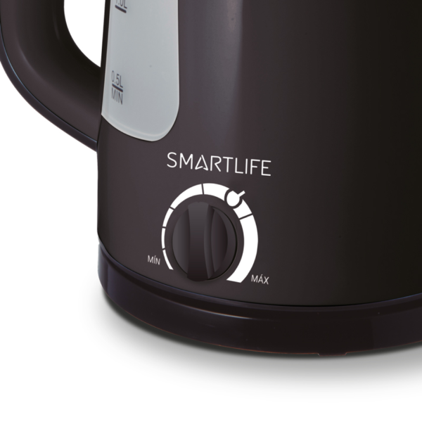 Pava Electrica Smartlife Sl-ek1714w 1.7lts 1850w Blanca Corte Mate